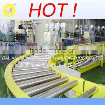 Food roller conveyor