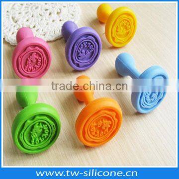 cute custom design kids toy stamp cookies stamp