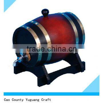 Hot Sell High Quality Wooden Wine Barrel With Inner Bag photo-5
