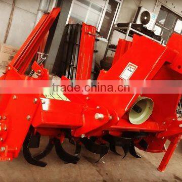 Tractor PTO side driven Kubota rotary tiller for farm cultivated