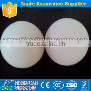 25mm silicone bouncing ball used by vibrating screen for food grade