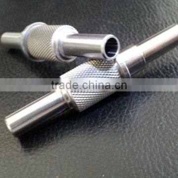 Stainless Steel Flexible knurling shaft machined,knurl shaft machining