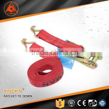 2015 best selling double j hook ratchet cargo lashing/ ratchet lashing belts/ ratchet lashing strap