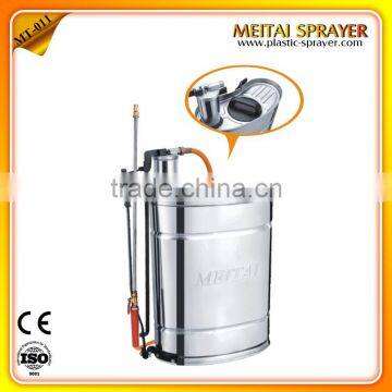 16L Stainless steel knapsack sprayer for agricultural