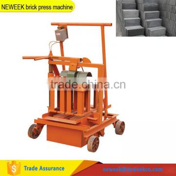 NEWEEK good quality electric small brick press machine