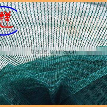 HDPE mono knitted new material fruit harvet net olive harvest netting with eyelets