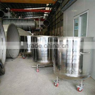 Customized Movable Stainless Steel Tank to Storage Liquid