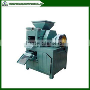 Telon iron powder charcoal breeze/coal breeze ball briquette press machine