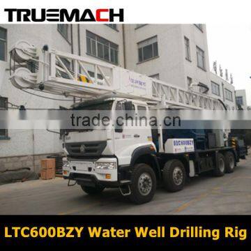 LTC600BZY 600m Water Well Truck Mounted Drilling Rig