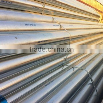 BS ASTM A53 Galvanized steel pipe/steel tube/building material irrigation pipe