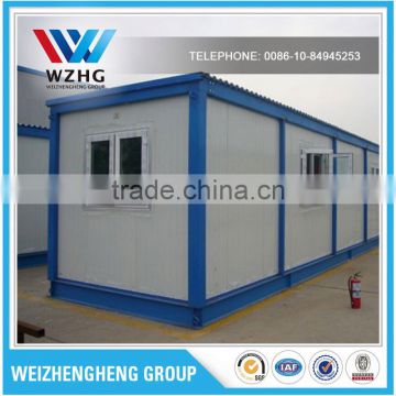 china products luxury 20ft steel container house factory