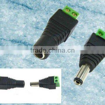 5.5mm/ 2.1mm DC Female & Male Power Connectors Plugs