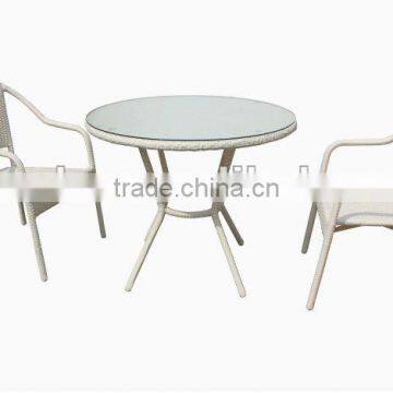 outdoor garden furniture rattan table and chair