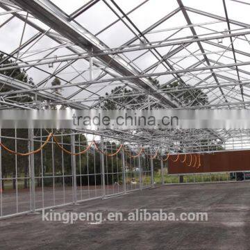 Galvanized Steel Structure pc Sheet Cover Used Commercial Greenhouses photo-2