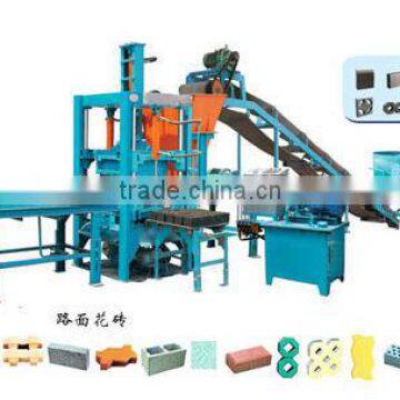 High quality QT3-35 full-automatic hydraulic cement burning-free block machine principle