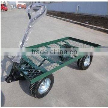 Collapsible Folding Utility Wagon Garden Cart With Large Beach Tires photo-2