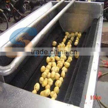 High Efficiency Saving Water Potato Washing Machine for Vegetable Process