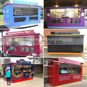2016 Fibreglass Street Mobile Kitchen Service Cart YG-FRP-03 Food Kiosks for Sale photo-6