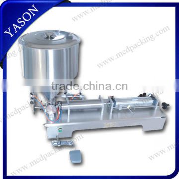 Semi-automatic Pneumatic Filling machine for Paste&Viscous Liquid cream paste filling machine 5-100ml