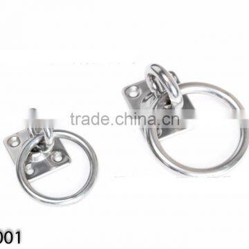 Welded Ss304 Stainless Steel Sus316 Lifting Pad Eye Plate Door Hardware photo-6