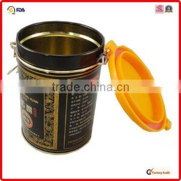 SGS Testing Printing Metal Round Coffee Tin Can for Packaging photo-1