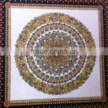 Luxury Handmade Wall Decoration/Baroque Vintage Collection Royal Wall Decoration/Italian Classic Style Fabric Home Decoration photo-5