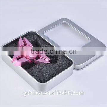 LED Light Hand Spinner, Anti Stress Toy Rotate The Gyro Between Finger photo-3