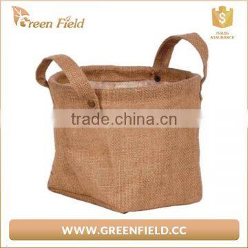 Eco Friendly Custom Jute Grow Bag Square Jute Grow Bag photo-5