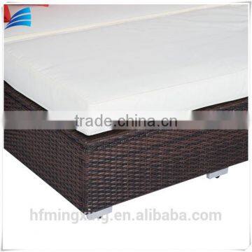 4 pc Outdoor Patio PE Rattan Sofa Cum Bed&price of Sofa Cum Bed photo-4