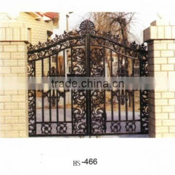 antique decorative wrought iron gates