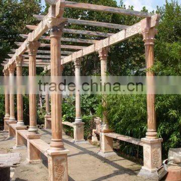 hand carved garden pavilion garden gazebo garden outdoor decoration