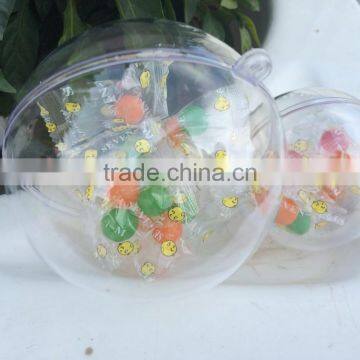 Plastic decorating ball