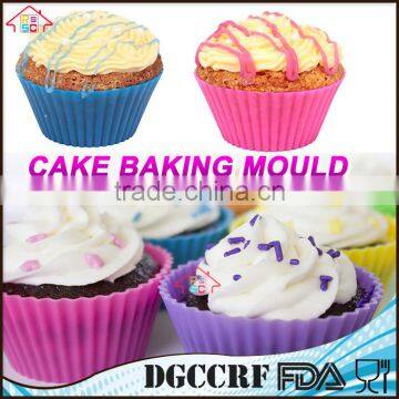 NBRSC Reusable and Non-stick Mini Silicone Baking Truffle Muffin Cup Molds Mini Chocolate Holders Pack-6 photo-6