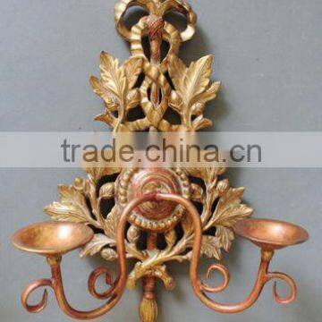 China Wholesales High Quality Wall Mounted Iron Candle Holders photo-3