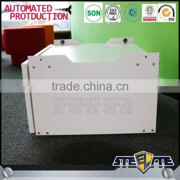 China manufacturer metal washing machine stand base with a storage drawer