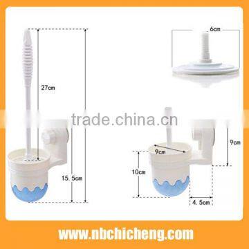 Hot Selling Toilet Brush Set Stronge Suction Cup Toilet Brush Set photo-2