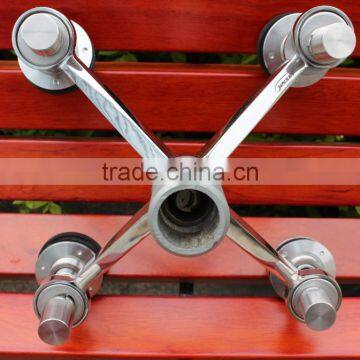 Stainless Steel Glass Curtain Wall Spider Fitting Stainless Steel Routel YK-8101 photo-3