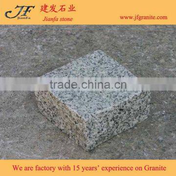 Natural split stone grey granite curbs paving stone