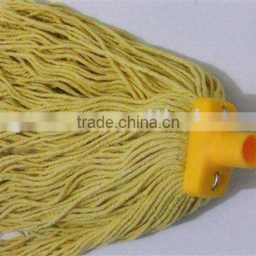 floor mop cotton with plastic socket