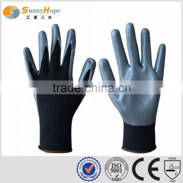 Most Cheapest Economic 13 Gauge Nitrile Coated Nylon Safety Gloves photo-2