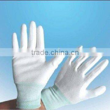 Antistatic Nylon PU Palm Fit Working Gloves