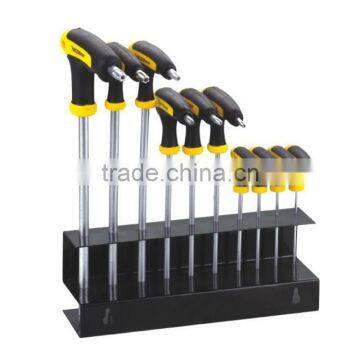 9pcs hex key star headtorx(17049S Hex wrench, Wrench Set, hand tools)