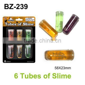 Halloween Tube Skeleton Slime Toys/Party Joking Toys