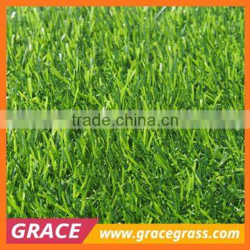 Three Tones Flat Shape Synthetic Grass for School Paly Areas photo-3
