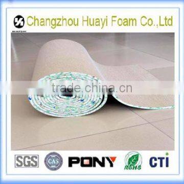 Best Quality hard wearing dock cheap laminate flooring foam underlayment waterproof floor underlayment