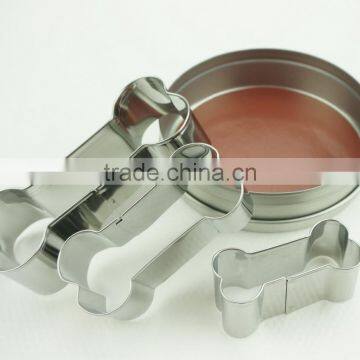 47096 3pcs Dog Bone Stainless Steel Cookie Cutter Set photo-4