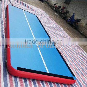 Vender Main Push Outdoor Air Inflatable Karts Race Track Inflatable Gym Mat