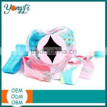 Gril Band Gift Fillable Transparent Heart Shaped Plastic Box photo-3