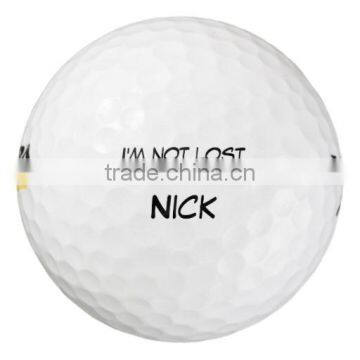 Printed Logo Tournament Ball Golf Range Ball Gift Ball photo-4