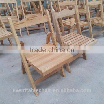 Wholesale Wood Wooden Beech Folding Slat Chair photo-2